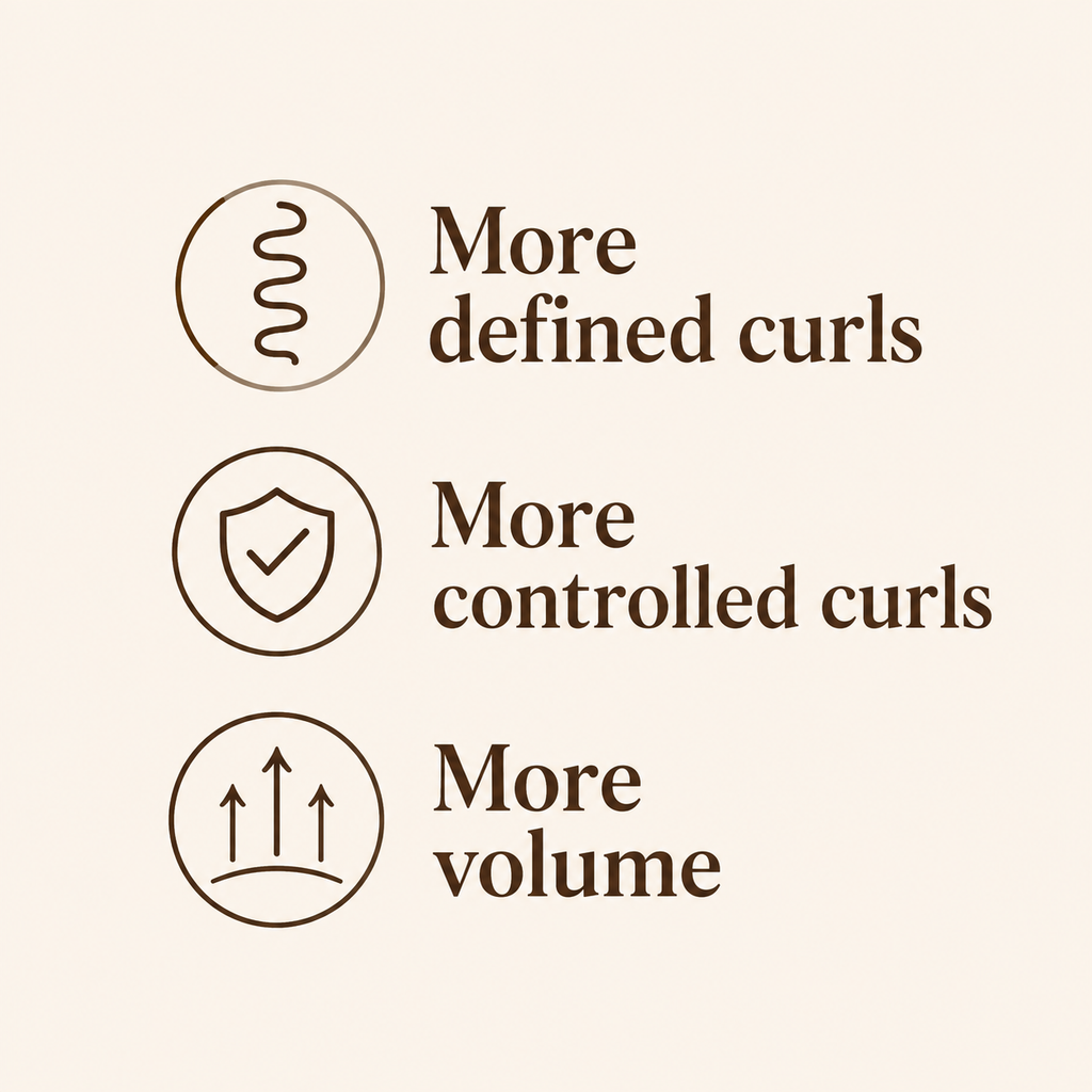 Mousse for Soft, Beautifully Defined Curls with a Fresh Scent
