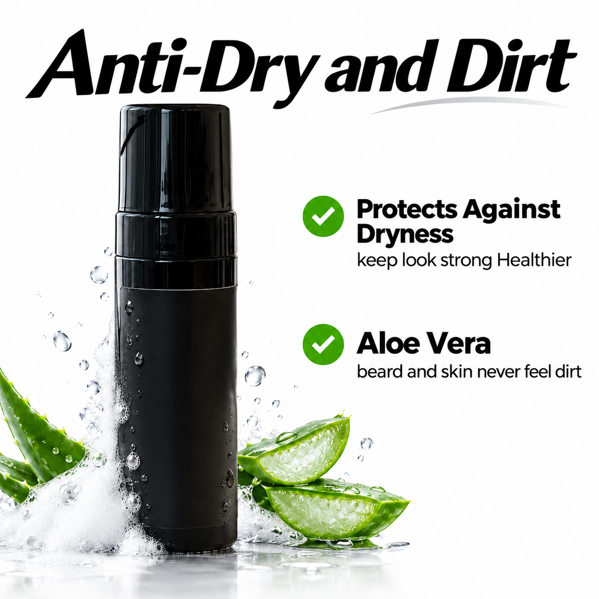 2-in-1 Foaming Beard Wash — Deep Cleans & Conditions Beard + Skin
