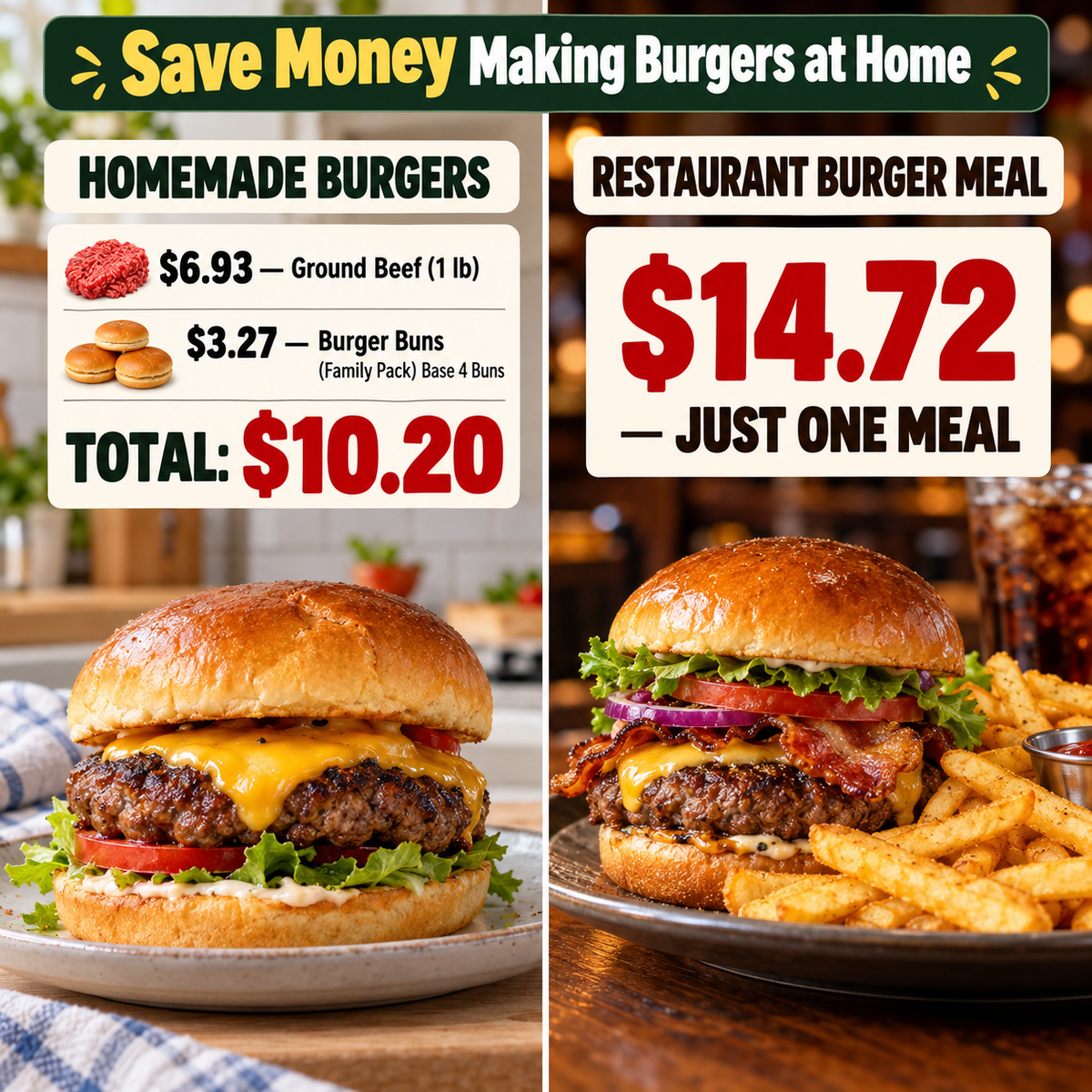 Homemade Burger Press – Make Perfect Patties in Seconds